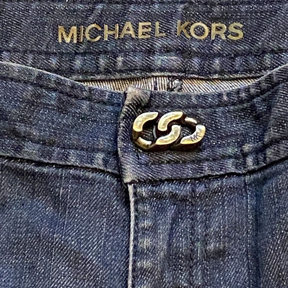 MICHAEL Michael Kors Medium Wash Straight Leg Mid Rise VTG Jeans Rare Women's 14